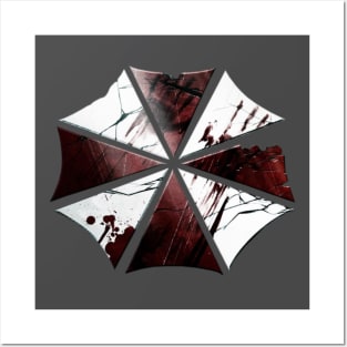 Umbrella Broken Logo Posters and Art